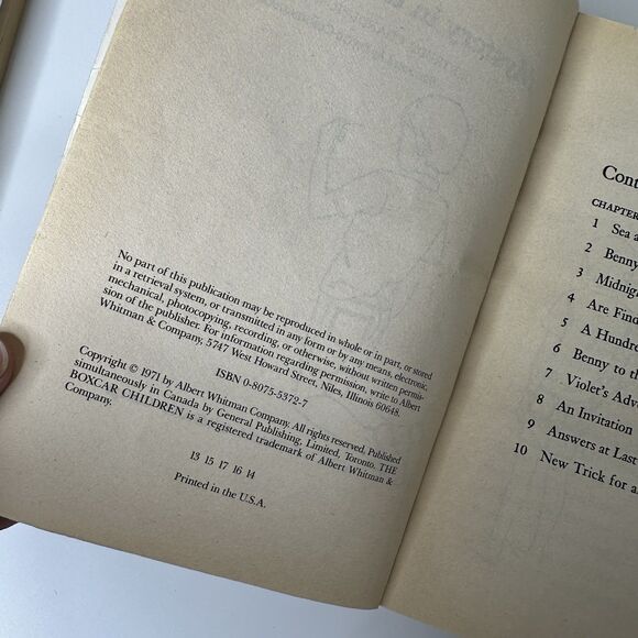 Lot of 5 The Boxcar Children Books 2 13 14 16 47 Gertrude Warner PB Vintage - Picture 7 of 16